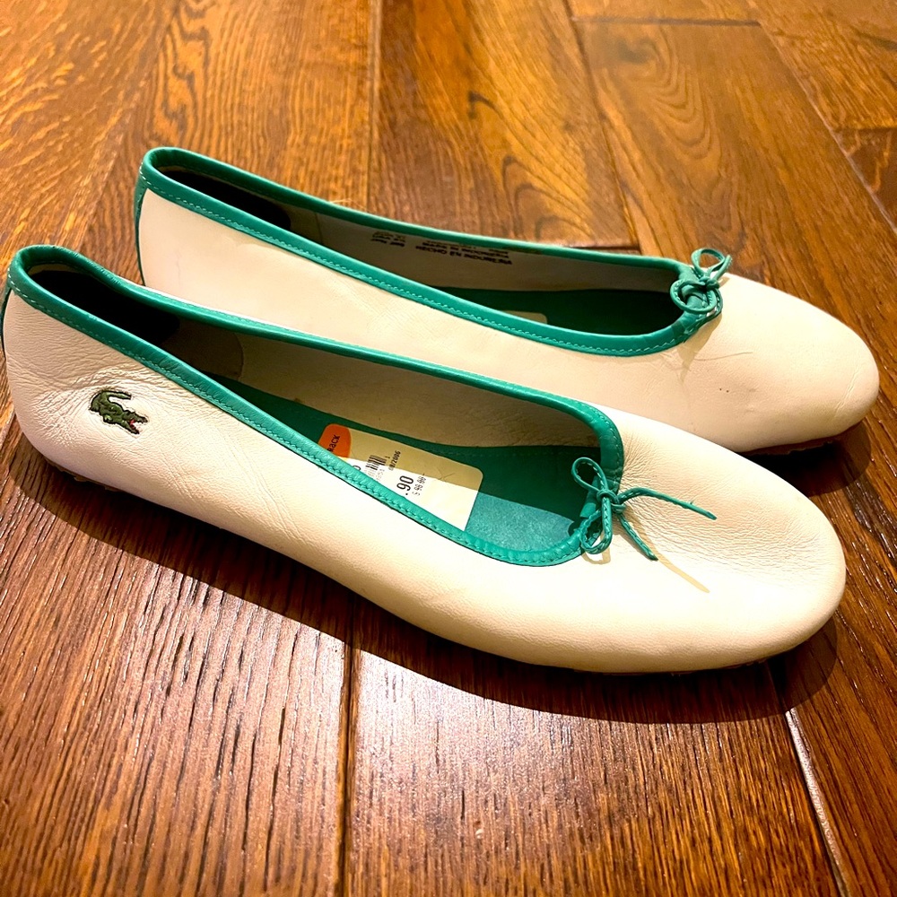 Lacoste Ballet Flats like new!
